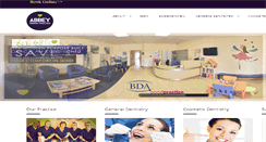 Desktop Screenshot of abbeydentalpractice.co.uk